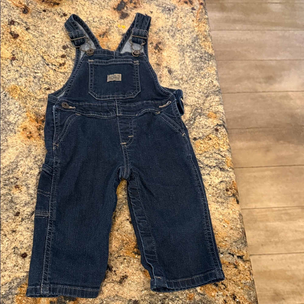 Wrangler Kids Dark Blue Overalls